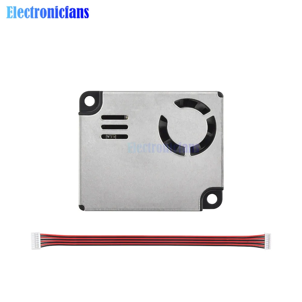 PMS9103M PM2.5 Dust Particle Sensor Module Indoor Gas Air Quality Detection Module with 8P Single Head Terminal Wire