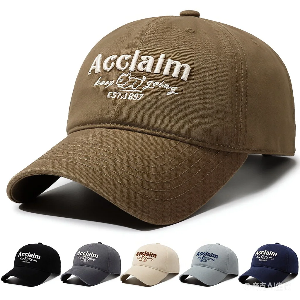 

Vintage Washed Cowboy Baseball Cap for Men Women AccIaim Embroidery Sun Cap Casual Snapback Hip Hop Hat Curved Brim Soft Top Hat