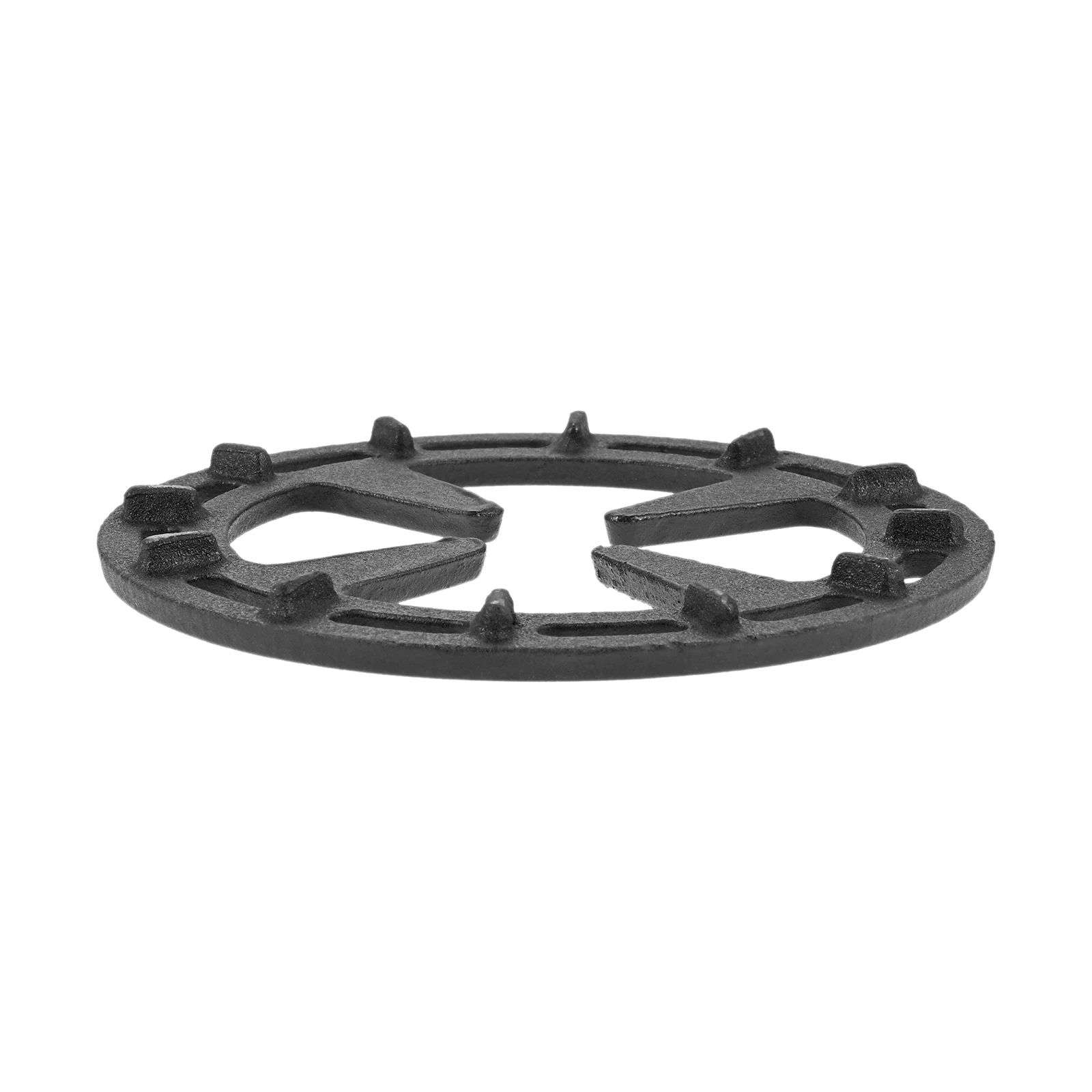 

1pc Black Iron 4.75inch/12cm Gas Ring Reducer for Pans, Coffee Pots, Teapots, Small Frying Pans Kitchen Energy-efficient Tool