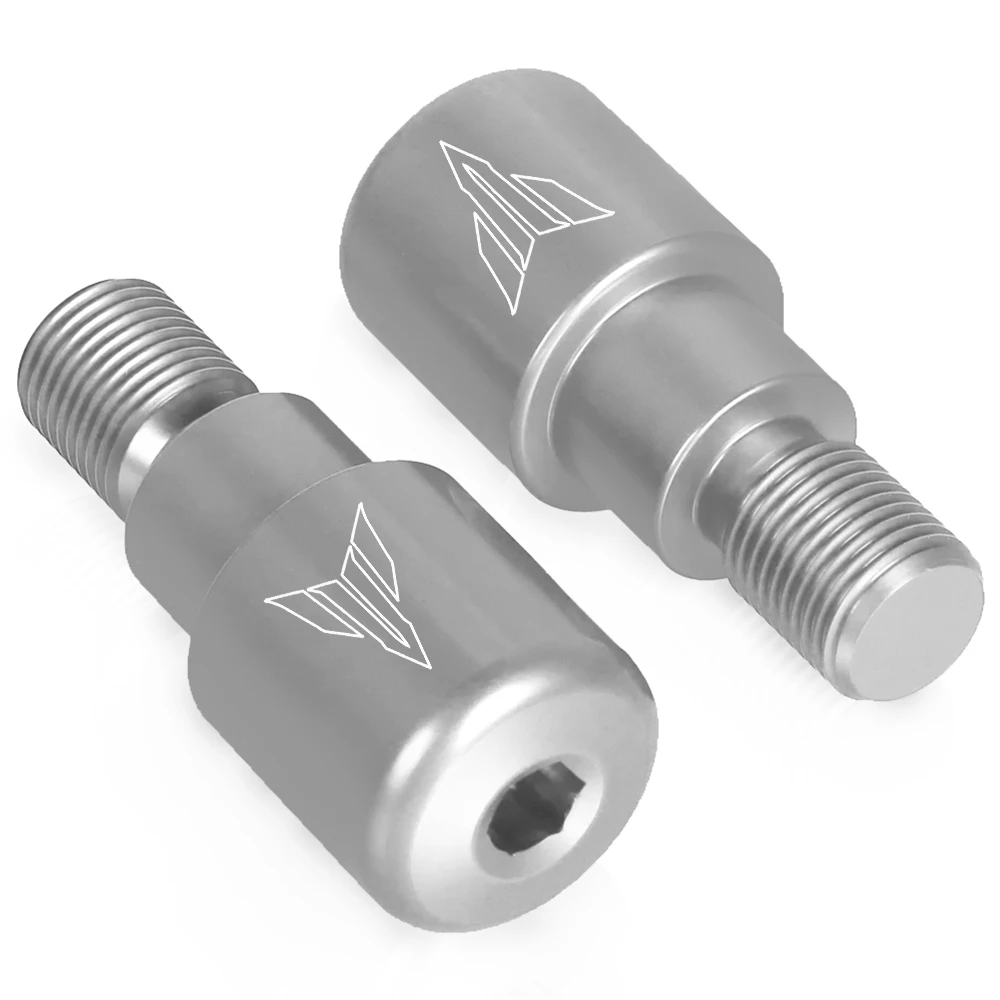 Motorcycle Handle Bar End Caps Handlebar Grips For Yamaha MT07 MT09 MT10 MT125 FZ1 FZ6 FZ6R FZ07 FZ09 FZ010 Handbar Ends Plug