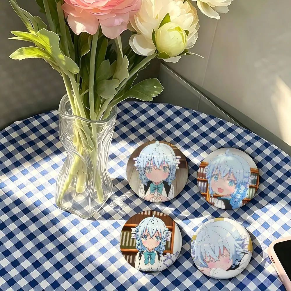 1pc Fa RPG Real Estate Cartoon Style Badge Brooches On Backpack Decoration Round Enamel Pins For Accessorys