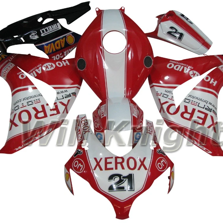 

Intelligent Library Fairing For Honda CBR1000RR 2008-2011 CBR1000 08 09 10 11 Red White Xerox 21 Edition