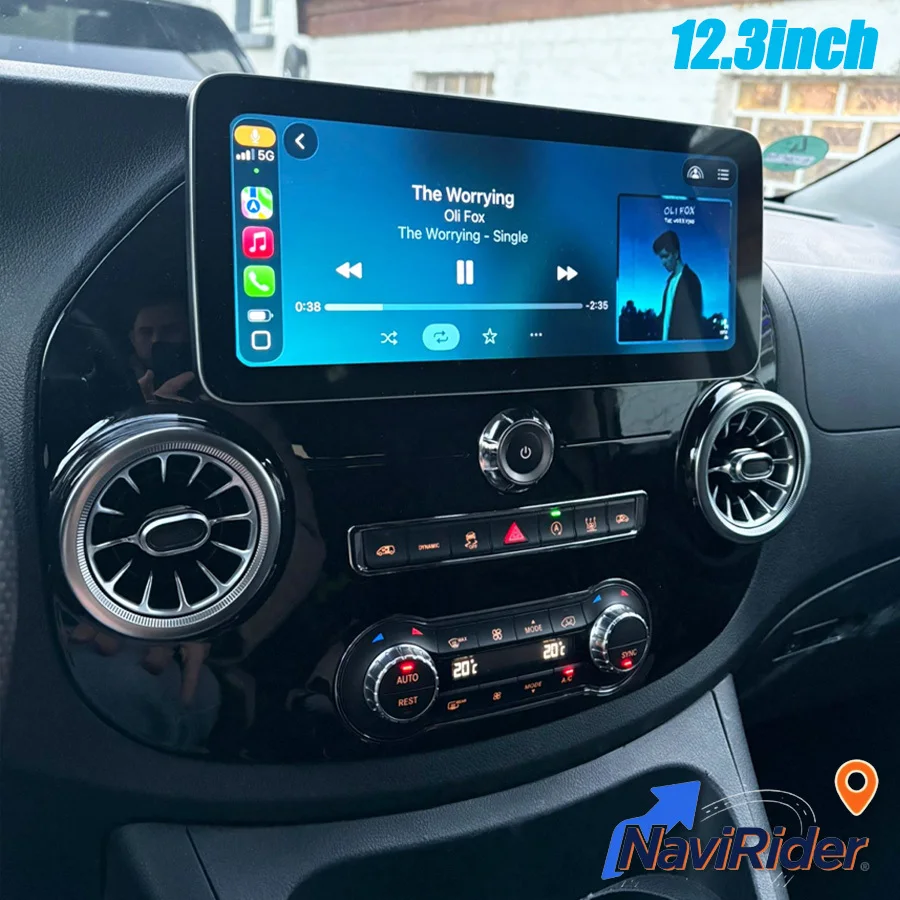 

12.3" Android Auto For Mercedes Benz Vito 116 W447 2014-2022 Stereo Carplay Car GPS Navigation Multimedia Player WiFi Head Unit