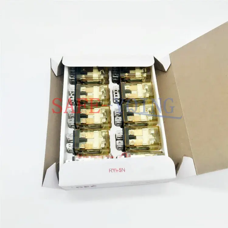 RH1B-U 중간 릴레이, 10PCs, DC12V, 10A, 12VDC, 신제품