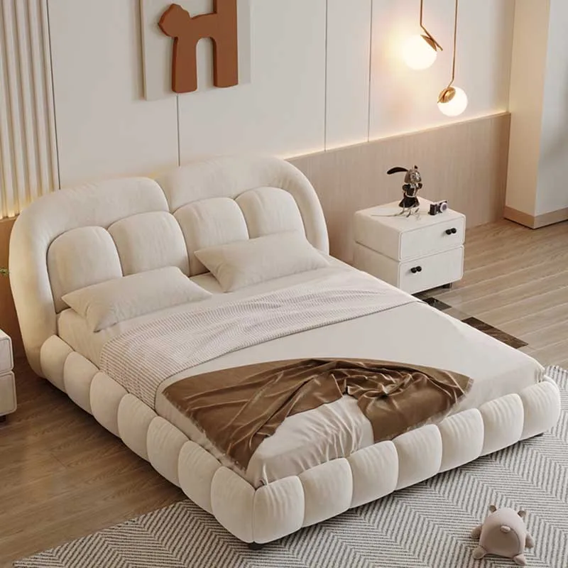 Cheap Wood Double Bed Full Size Italian Sleeping Queen Double Bed Home Luxury Modern Design Cama Box Casal Bedroom Furniture