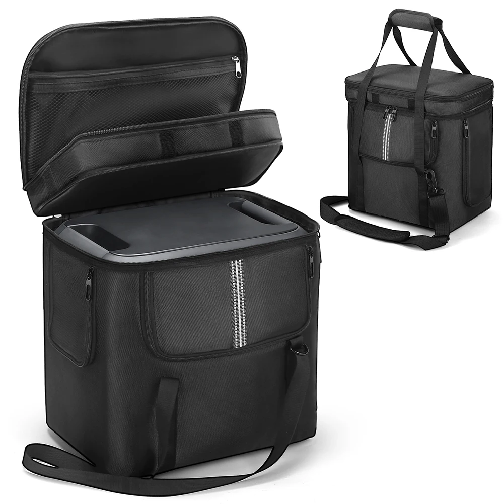 Carrying Case for BLUETTI Portable Power Station AC180 Bag Storage Case Protective Case Anti-drop with Shoulder Strap & Handle