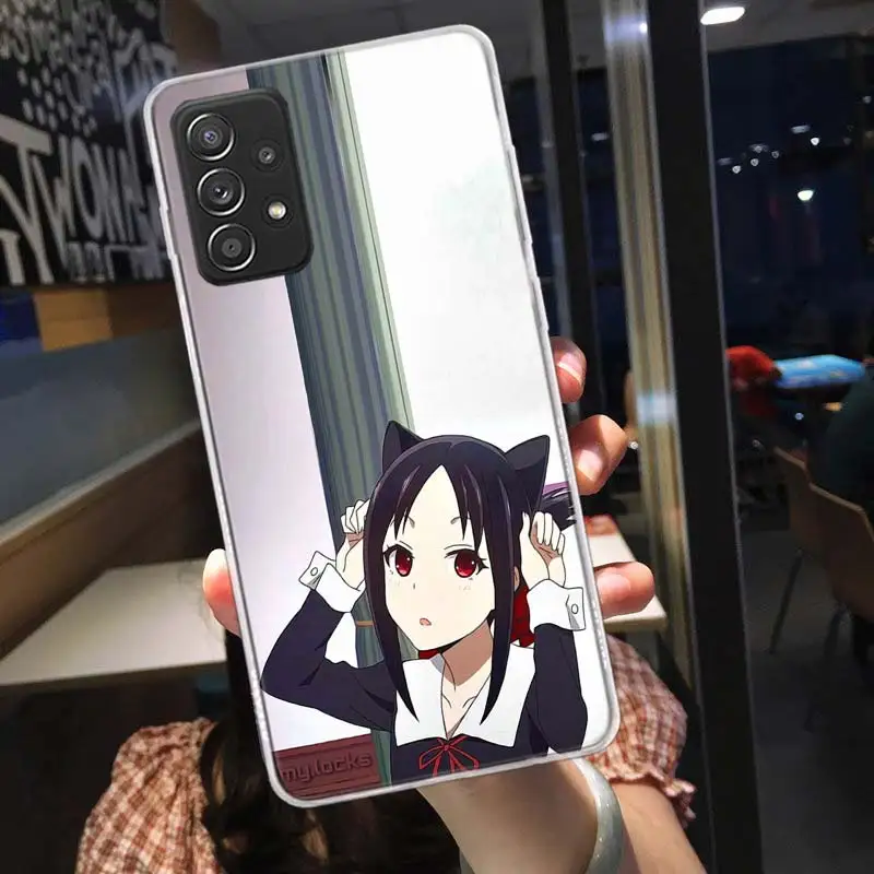 Kaguya sama Love Is War Phone Case For Samsung A14 A24 A34 A54 Galaxy A20S A30 A40 A50S A70S A71 A51 A41 A31 A21S A10S A20E A11