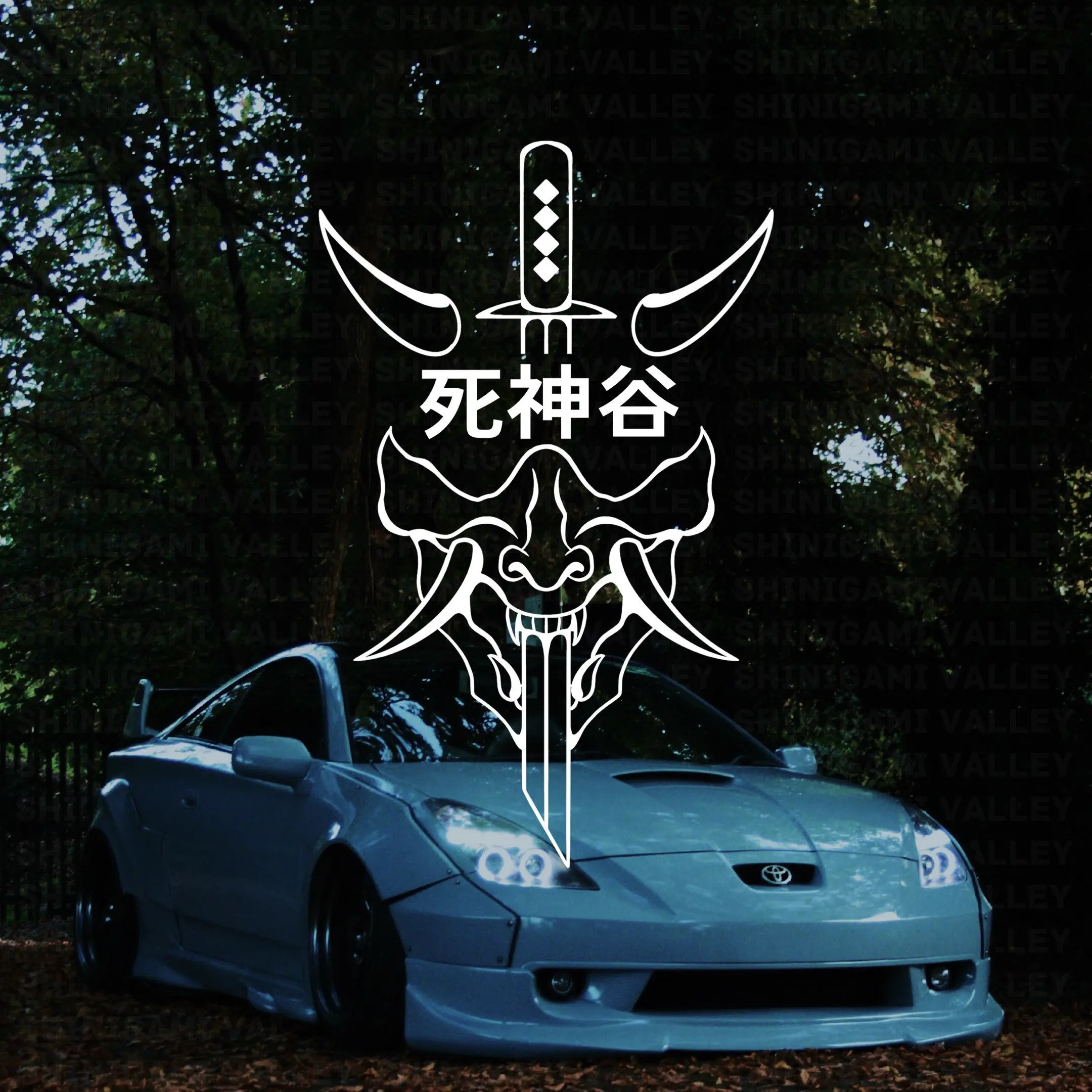 Car Sticker,car Decals,Shinigami Valley Logo