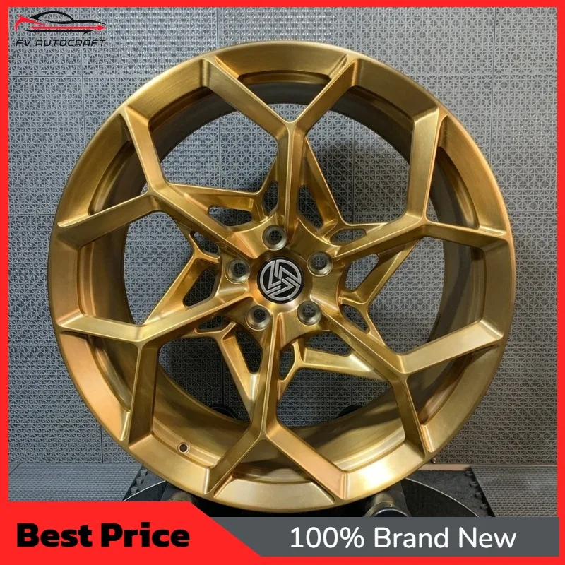 【2026】XINLAI Custom Performance Alloy Wheels 5x112 19 20 Inch Y Spoke Rims Gold Finish For Mercedes AMG GT C63 W206 E63 W213