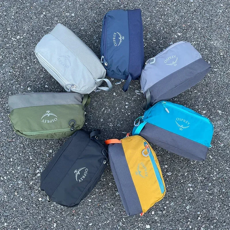Bolsa de Cosméticos Impermeable Ligera Osprey, Bolsa de Aseo para Viajes al Aire Libre, Organizador Portátil Plegable