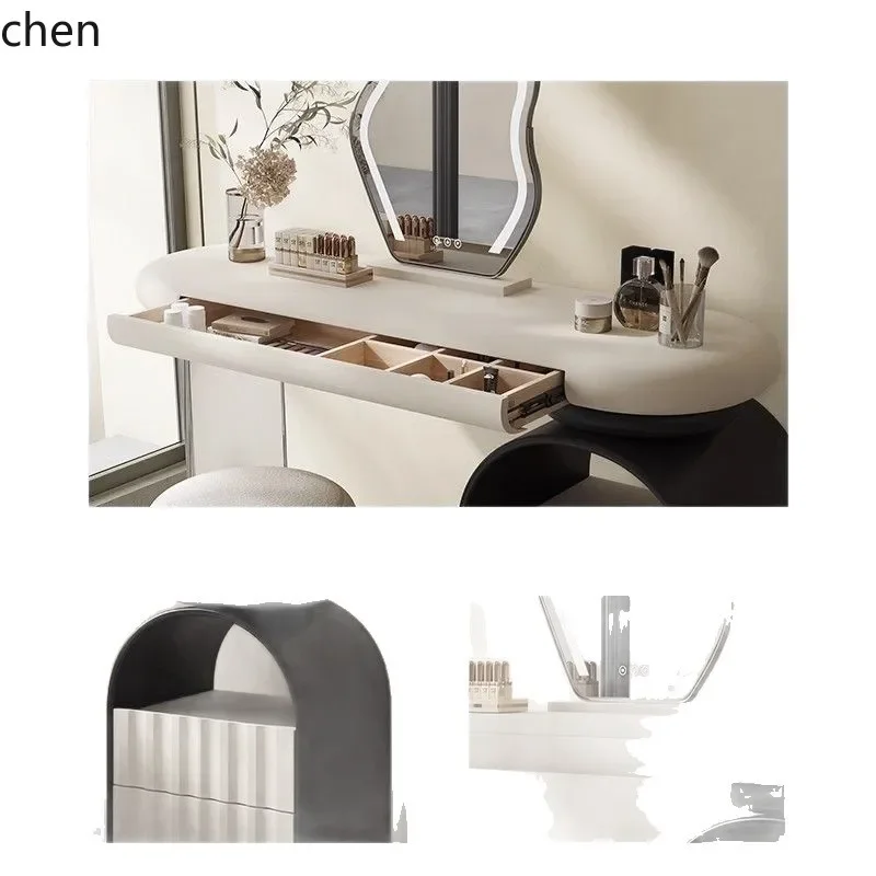 DSA  Dressing Table Small Apartment Bedroom Makeup Table Master Bedroom Bedside French Style