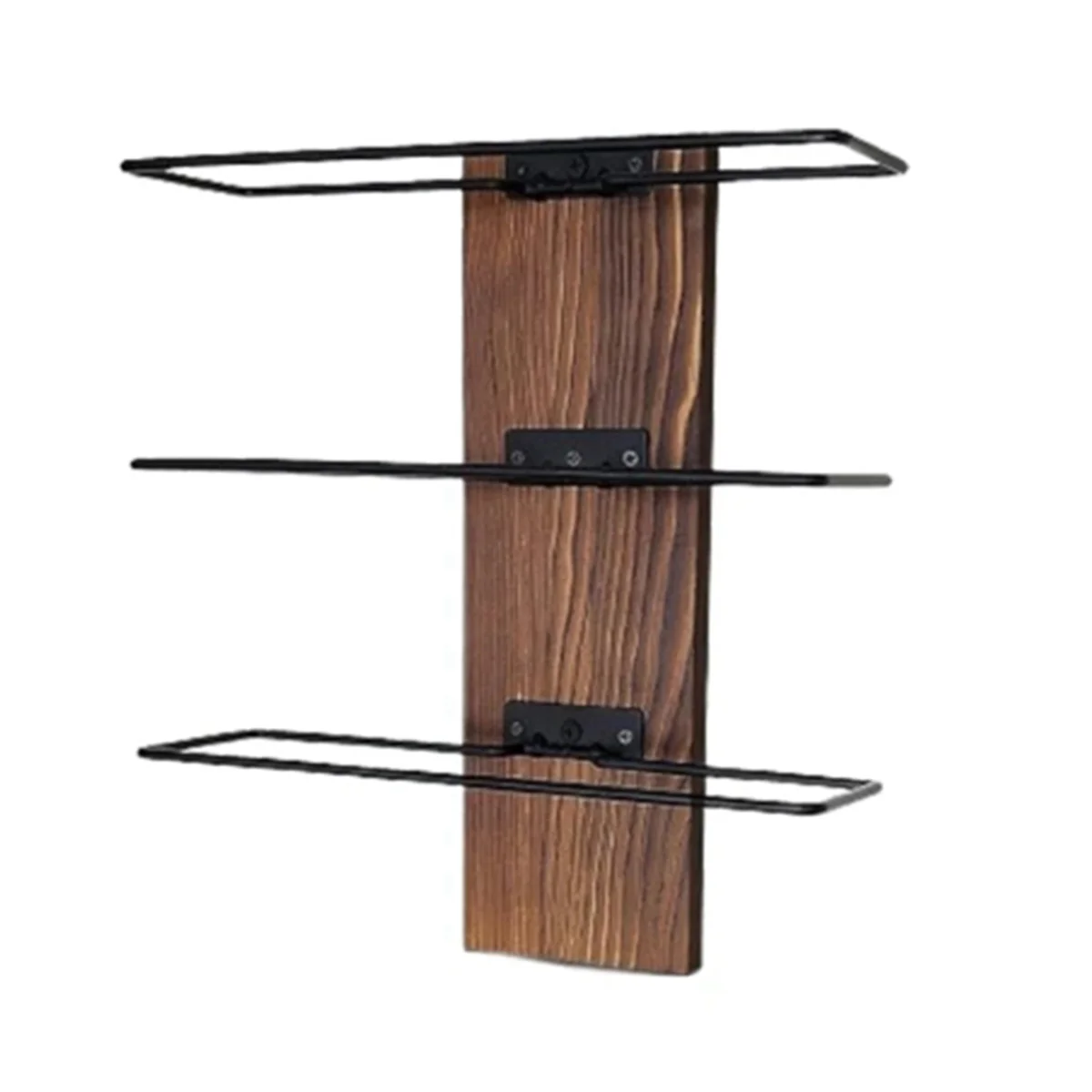 Stylish Wall Mounted Wine Stand Holder Convenient Wine Holder Versatile Wine Display Shelves for Wine Collectors B