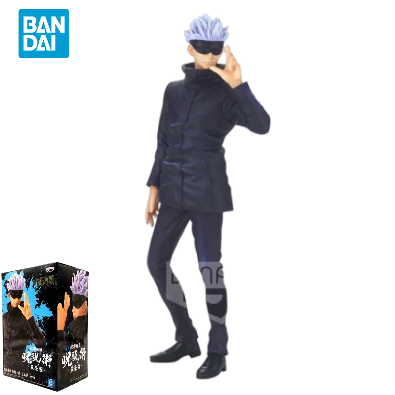 

Bandai Genuine Jujutsu Kaisen Anime Figure Satoru Gojo Domain Infinite Space Action Figure Toys for Kids Gift Collectible Model