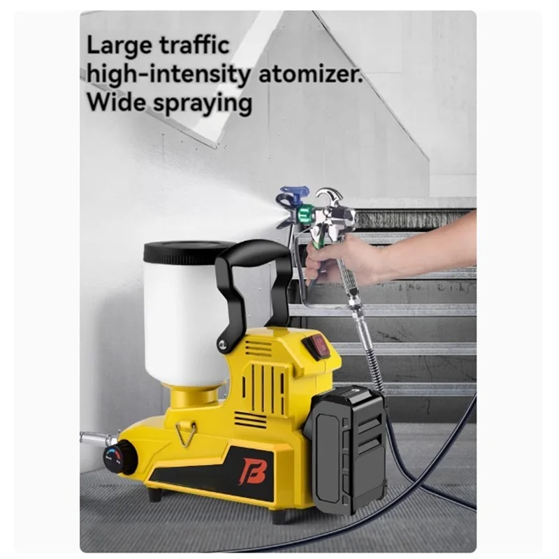 H650 Household Multifunctional Lithium Battery Paint Spraying Machine 1600W Small Paint Spraying Machine