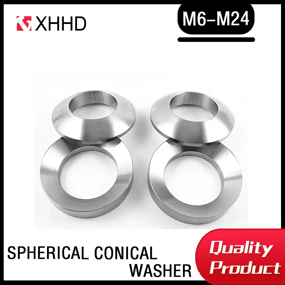 M6 M8 M10 M12 M16 M20 M24 Countersunk Washer Stainless Steel Conical Spherical Washer Concave Convex Cone Gasket Carbon Steel