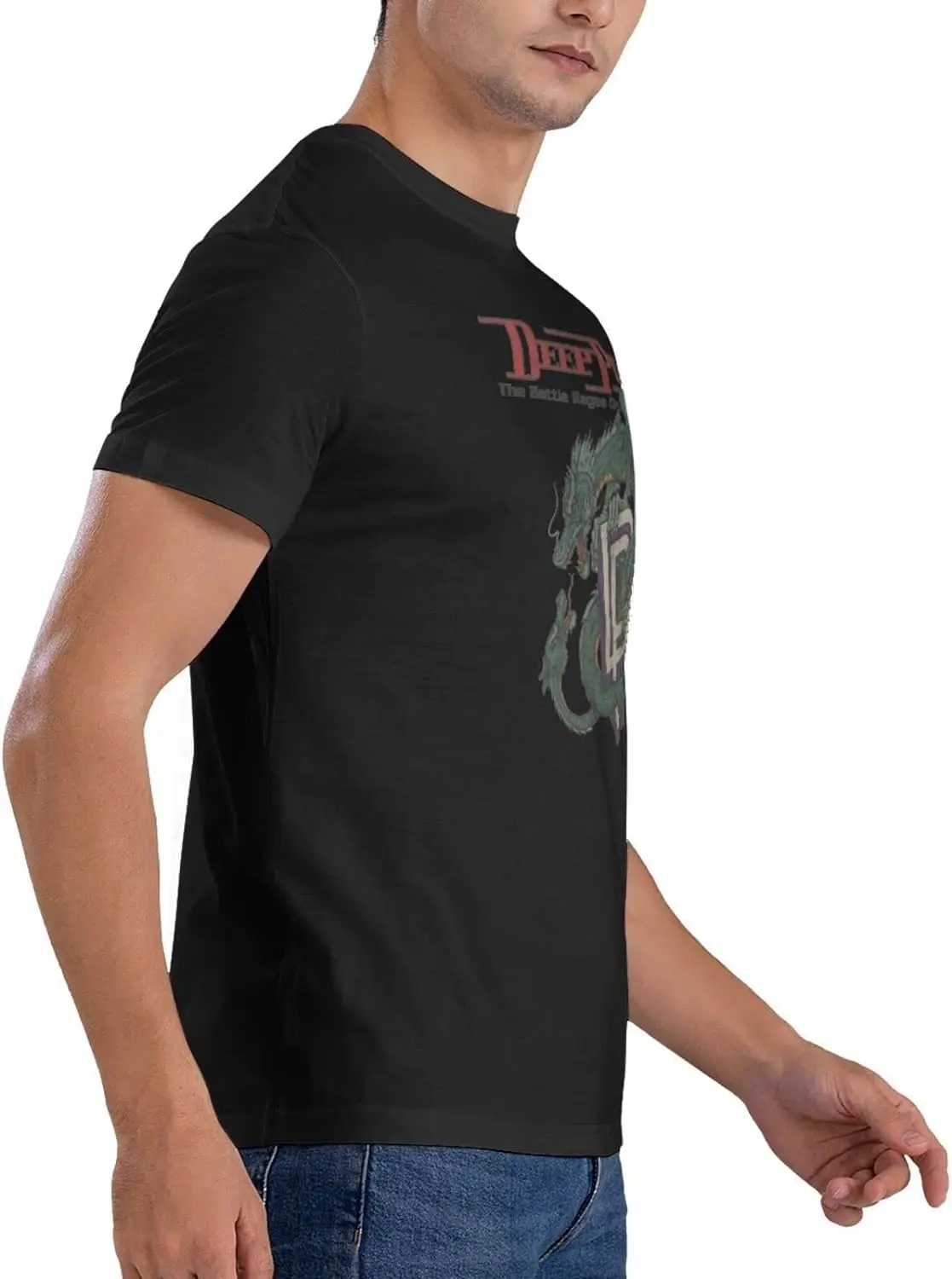 Teen Mens T Shirt Crew Neck Short Sleeve Tops Colorful Custom Tees Shirts