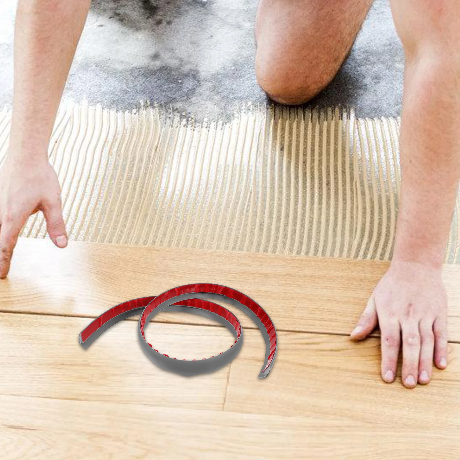 

Floor Transition Strip Self Adhesive Vinyl Trim Molding Peel Stick Pvc Protector Flexible Baseboard Registers Decor