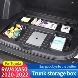 Toyota RAV4 XA50 2020-2022 용 트렁크 스페어 타이어 보관함 방진 인테리어 액세서리 자동차 인테리어 액세서리