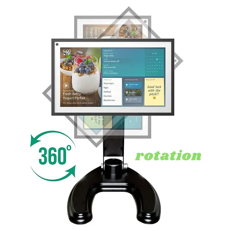 ~Upgraded 2026-Monitor Stand Holder for ,Adjustable Aluminum Alloy Folding Mount,Portable Tablet Desk Smart Display Holder
