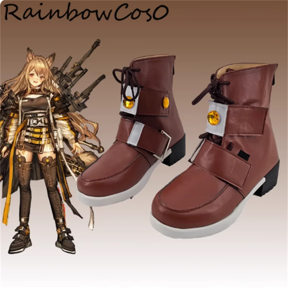 

Ceobe Arknights Обувь для косплея Сапоги Игра Аниме Вечеринка Хэллоуин RainbowCos0 W5471