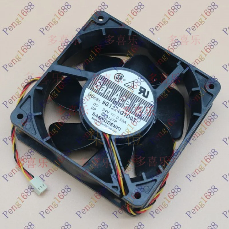 

ZMZM Один новый для вентилятора 9G1224G1D03 DC 24 В 0,50 А # F18