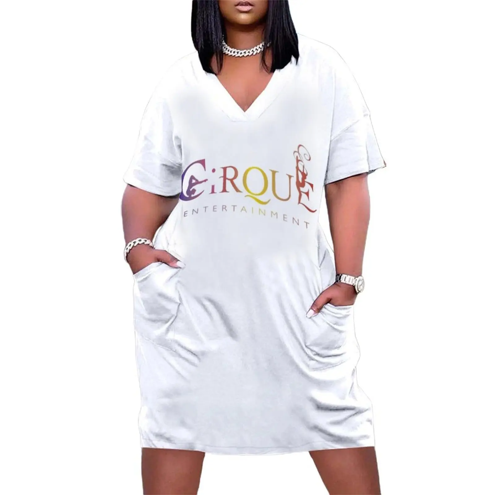 Cirque Entertainment Loose Pocket Dress Dance dresses clothes for women clothes summer clothes for women