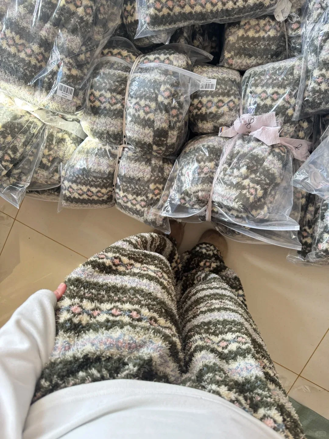 Thickened Warm Coral Fleece Pijama Pants Men Women Couples Outdoor Wearable Winter Home Comfortable Thermal Long Trousers