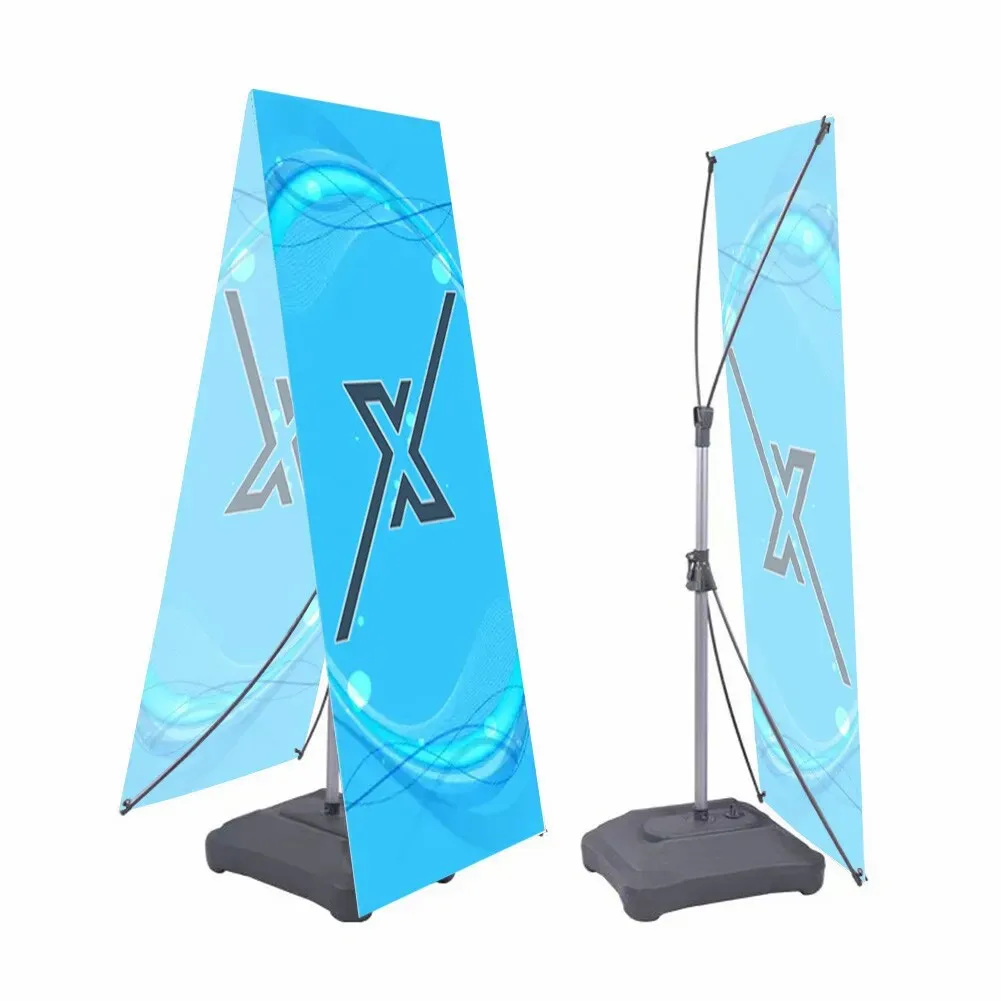 A3 A4 Mini X Banner Advertising Display Poster Stand heavy duty x banner stand