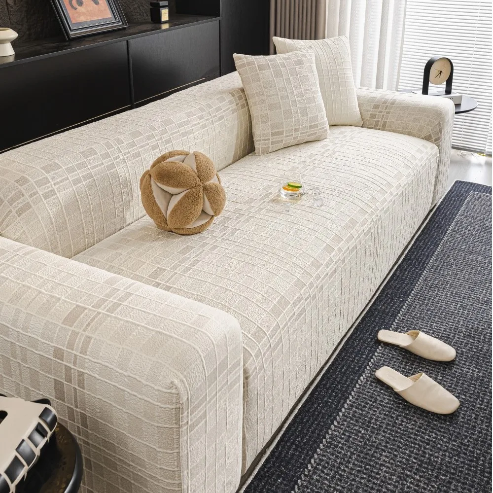 

2026 Summer Breathable Cooling Sofa Cover 1/2/3 Seater Full Coverage Non-Slip Sofa Slipcover Soft Sofa Seat Cushion Protector