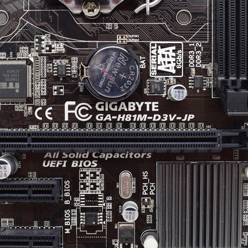 For Gigabyte DDR3 LGA1150 DVI VGA Motherboard  GA-H81M-D3V-JP