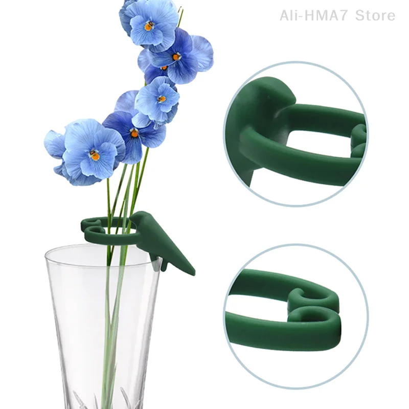 1/4pcs Bird Shape Plant Stem Support Reusable Hydroponic Plant Stand Plant Support For Cuttings Shoots And Sprouts
