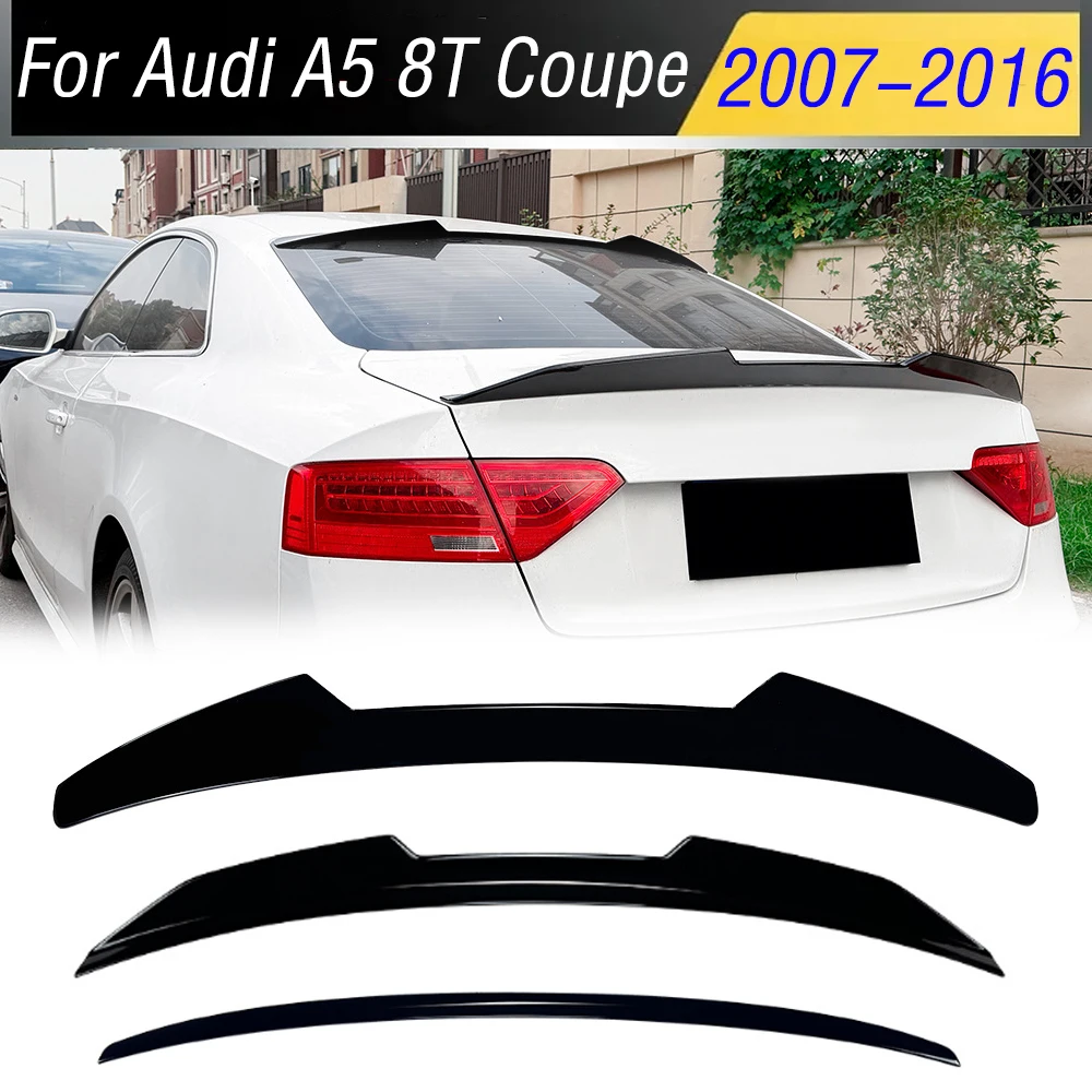 

Rear Spoiler Top Trunk Lip for Audi A5 8T Coupe S5 RS5 B8 8T 2 Doors 2007-2016 Guard Board Tail Fin Body kit Tuning Accessories
