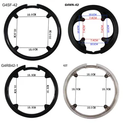 MTB Road Bicycle Sprocket Protection Crankset Crank Guard Protector Bike Chain Wheel Ring Protective Cover Cycling Accessories