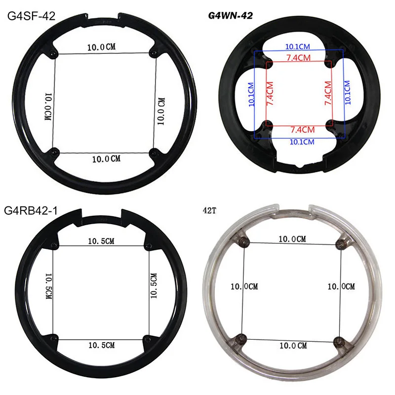 MTB Road Bicycle Sprocket Protection Crankset Crank Guard Protector Bike Chain Wheel Ring Protective Cover Cycling Accessories