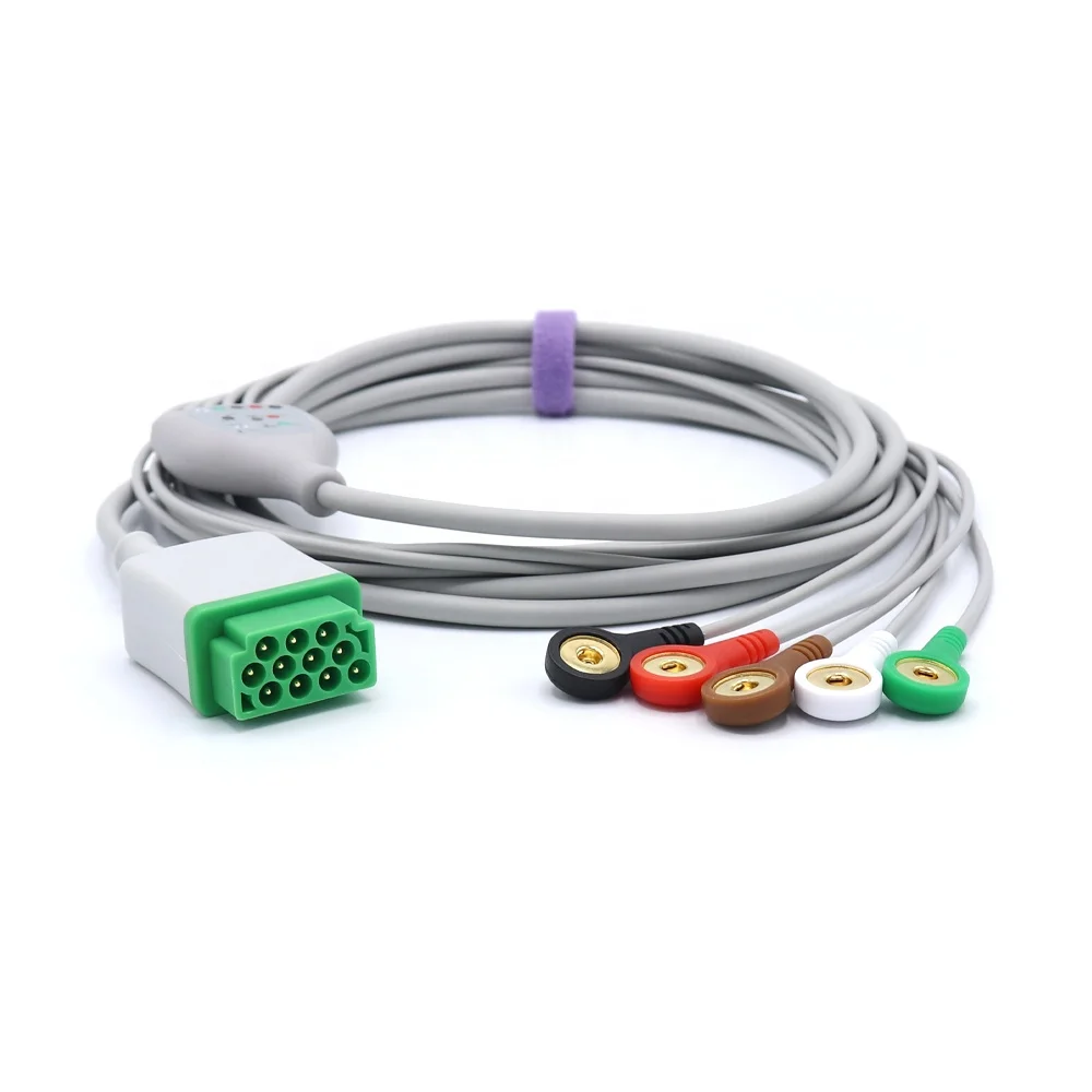Cable 5 Leads Dash 1000/3000/4000 Leadwires 11pins