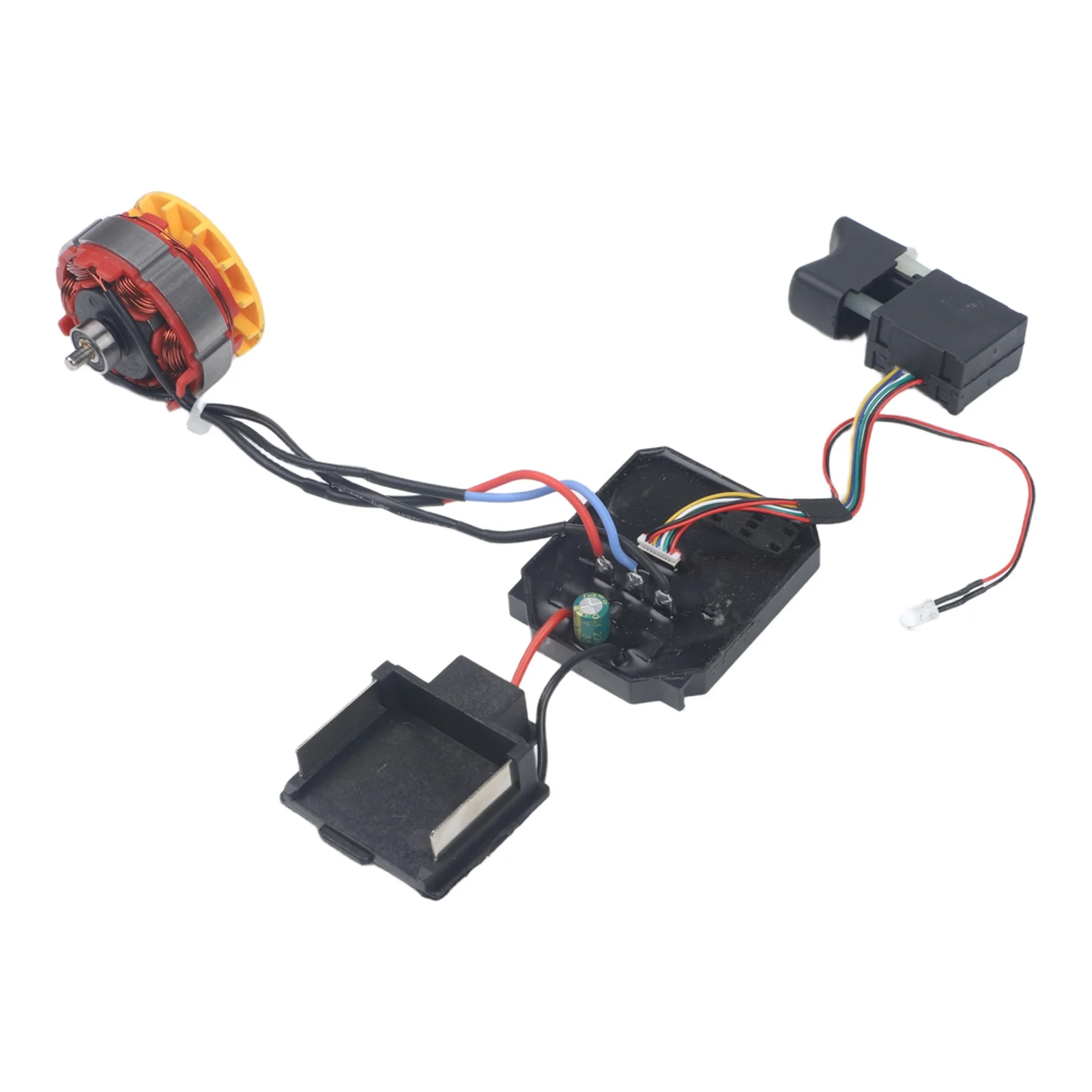 Lightweight Drilling Tool With LED Light LED Work Light As Shown In The Figure Motor Assembly Metal And Plastic