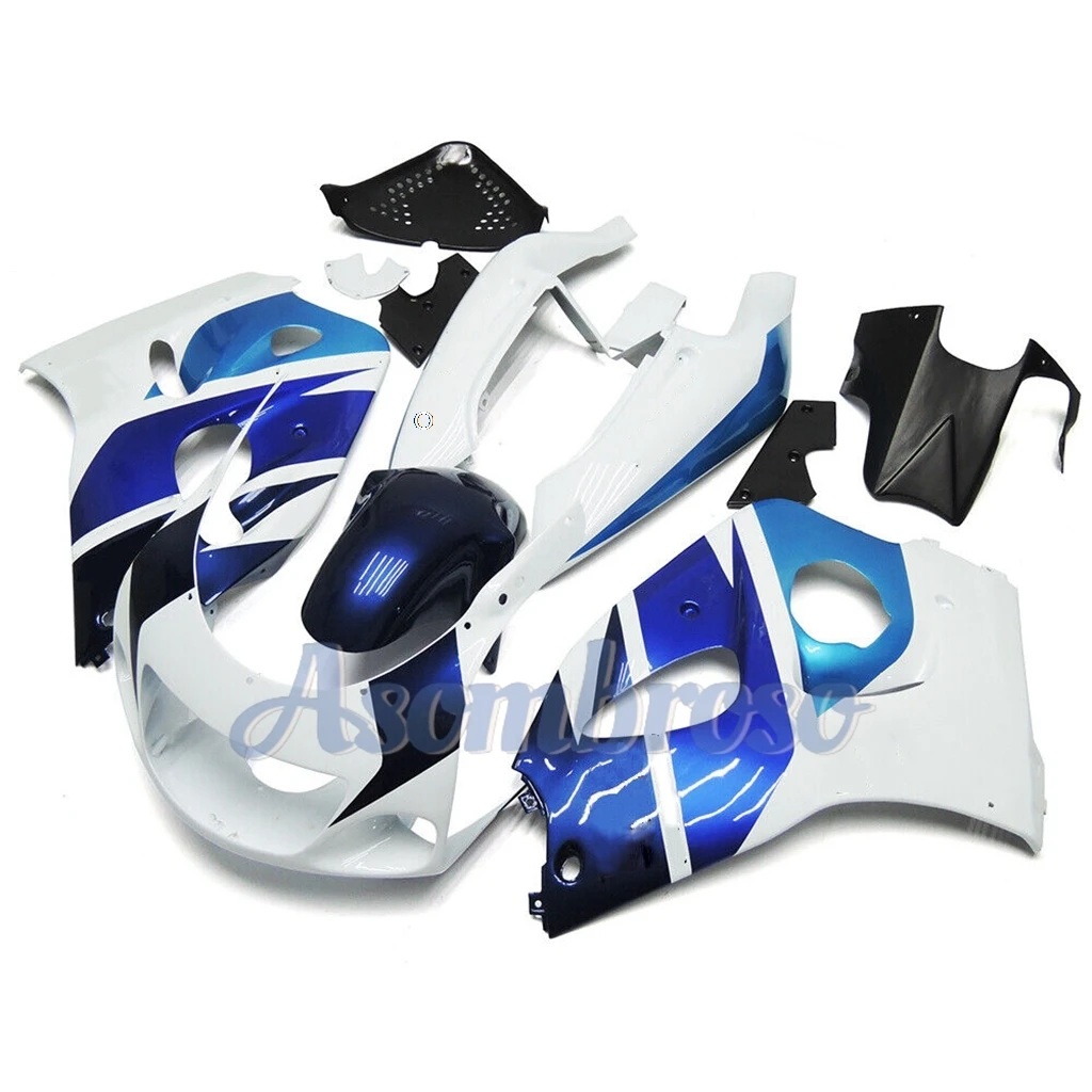 Fairing kit For GSXR600 750 1996 1997 1998 1999 GSXR750 GSX-R600 GSXR 600 96 97 98 99 Blue White Body Housing