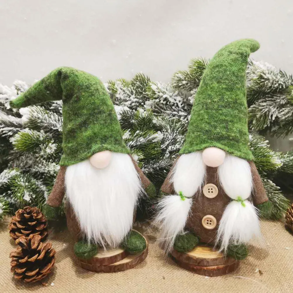 

1Pcs Smooth-Feel Santa Claus Ornament Christmas Decor for Home Office Living Room Kids Room Desktop Window Table Farmhouse