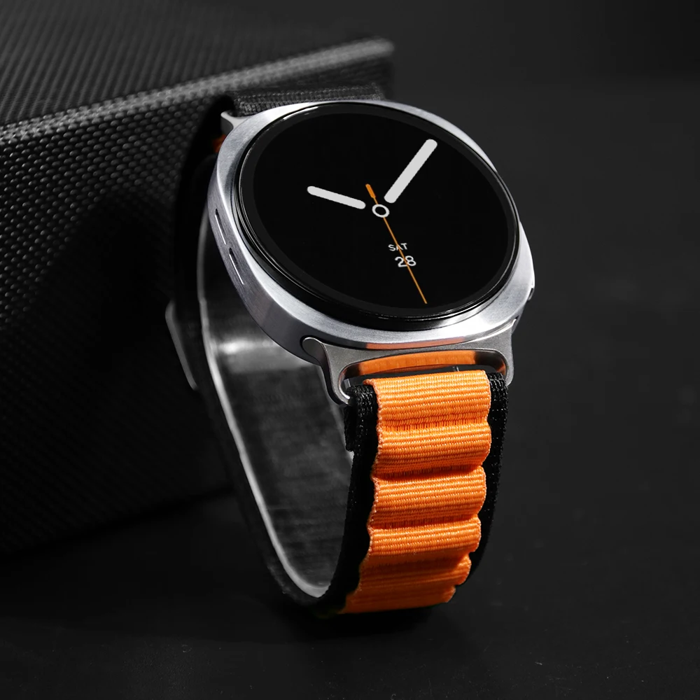 Нейлоновый ремешок Alpine Loop для Samsung Galaxy Watch 8, 40 мм, 44 мм, ремешок для Galaxy Watch 8, классический сменный браслет Correa 46 мм