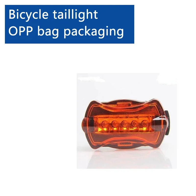 دراجة ليلية، تحذير للسلامة، ضوء خلفي، فراشة حمراء، ضوء خلفي للدراجة الجبلية