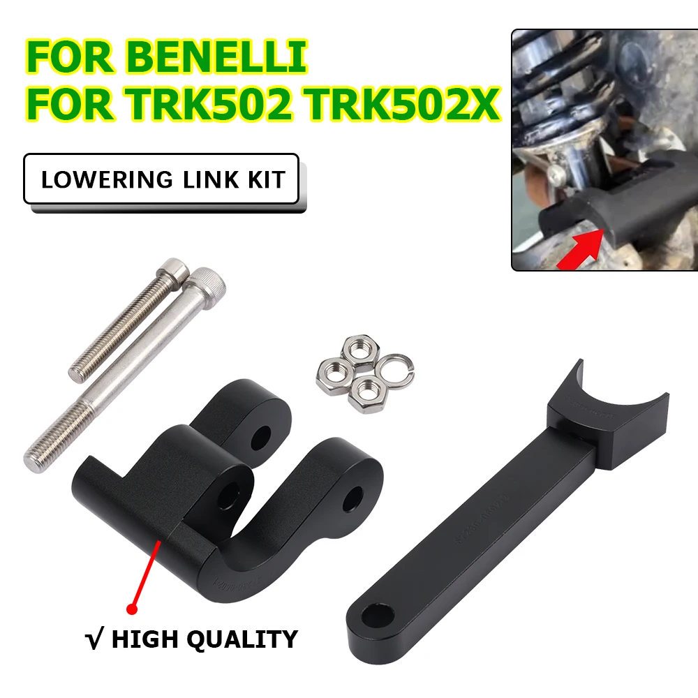 

Motorcycle Accessories Rear Cushion Lever Suspension Linkage Drop For Benelli TRK502X TRK502 TRK 502 X 502X Lowering Links Kit