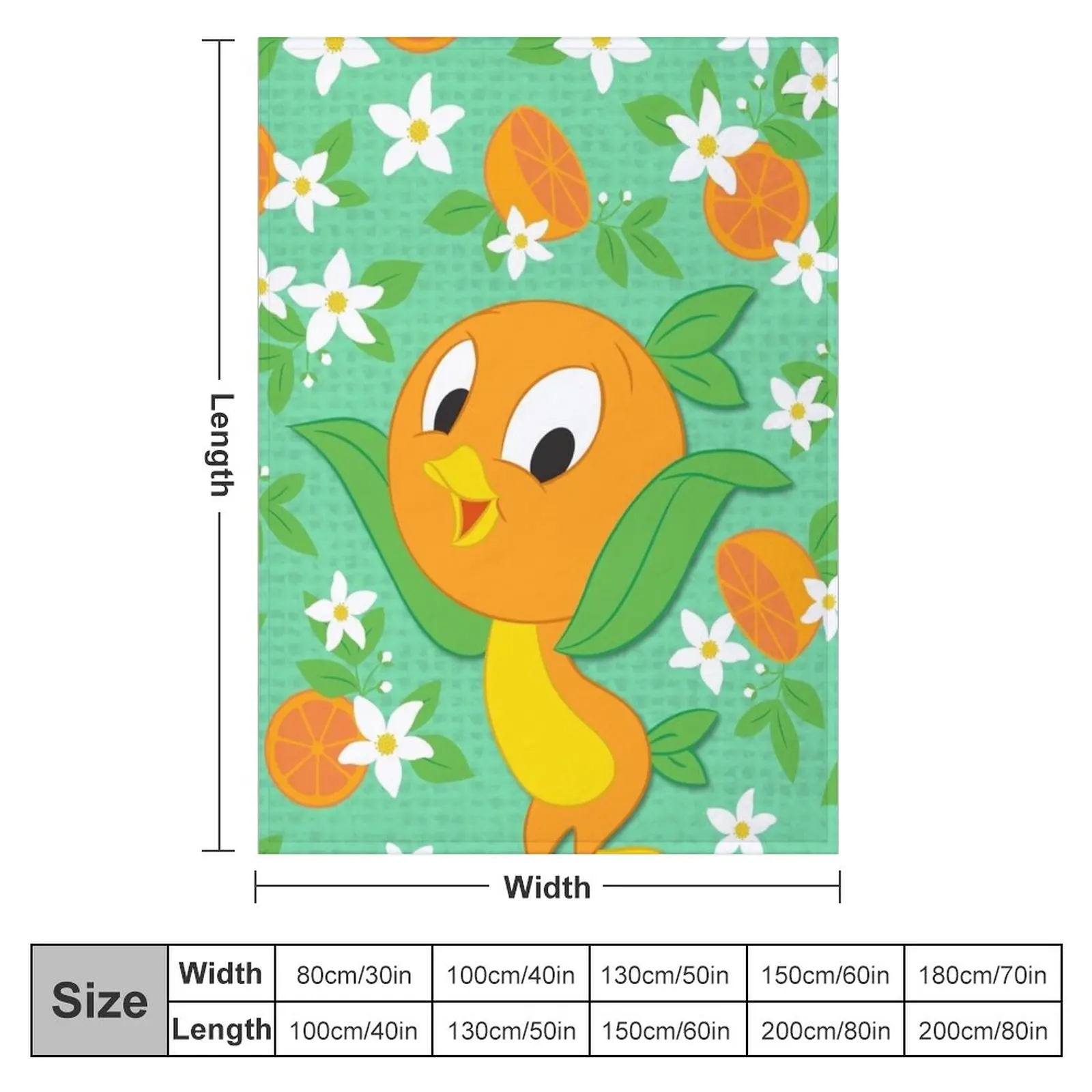 Hello Sunshine Orange Bird Throw Blanket Blankets For Baby Hairy Blankets Sofas Of Decoration For Decorative Sofa Blankets