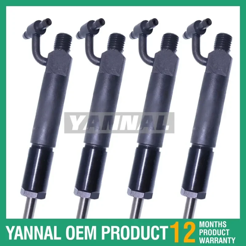 High Quality After Market Part 4X Fuel Injector for Komatsu 4D95 WA50-1 PC70-7E PC75UU-2E BR300J-1 BR200S-1