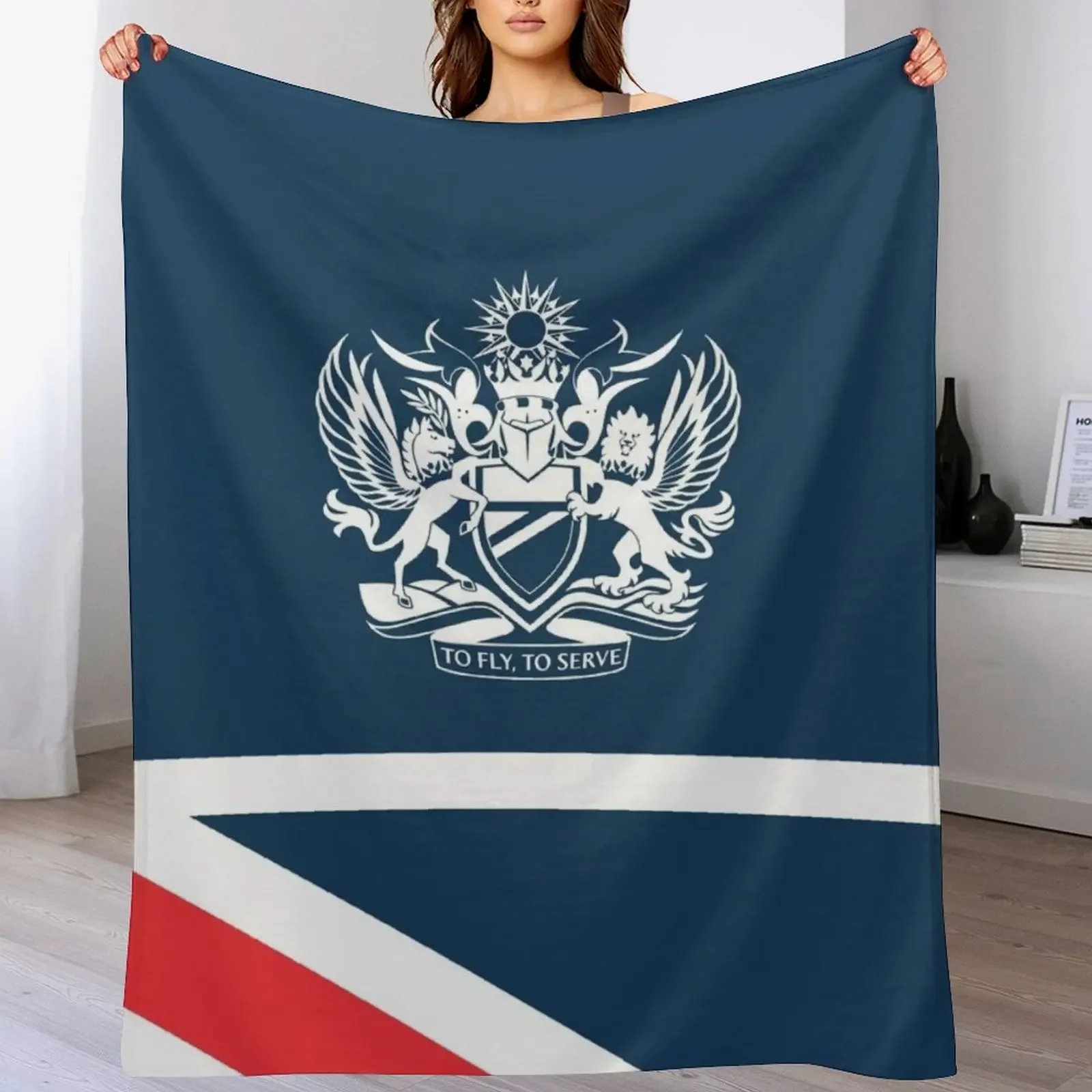 British Airways Landor Livery Throw Blanket Soft Beds Softest Flannels Giant Sofa Blankets