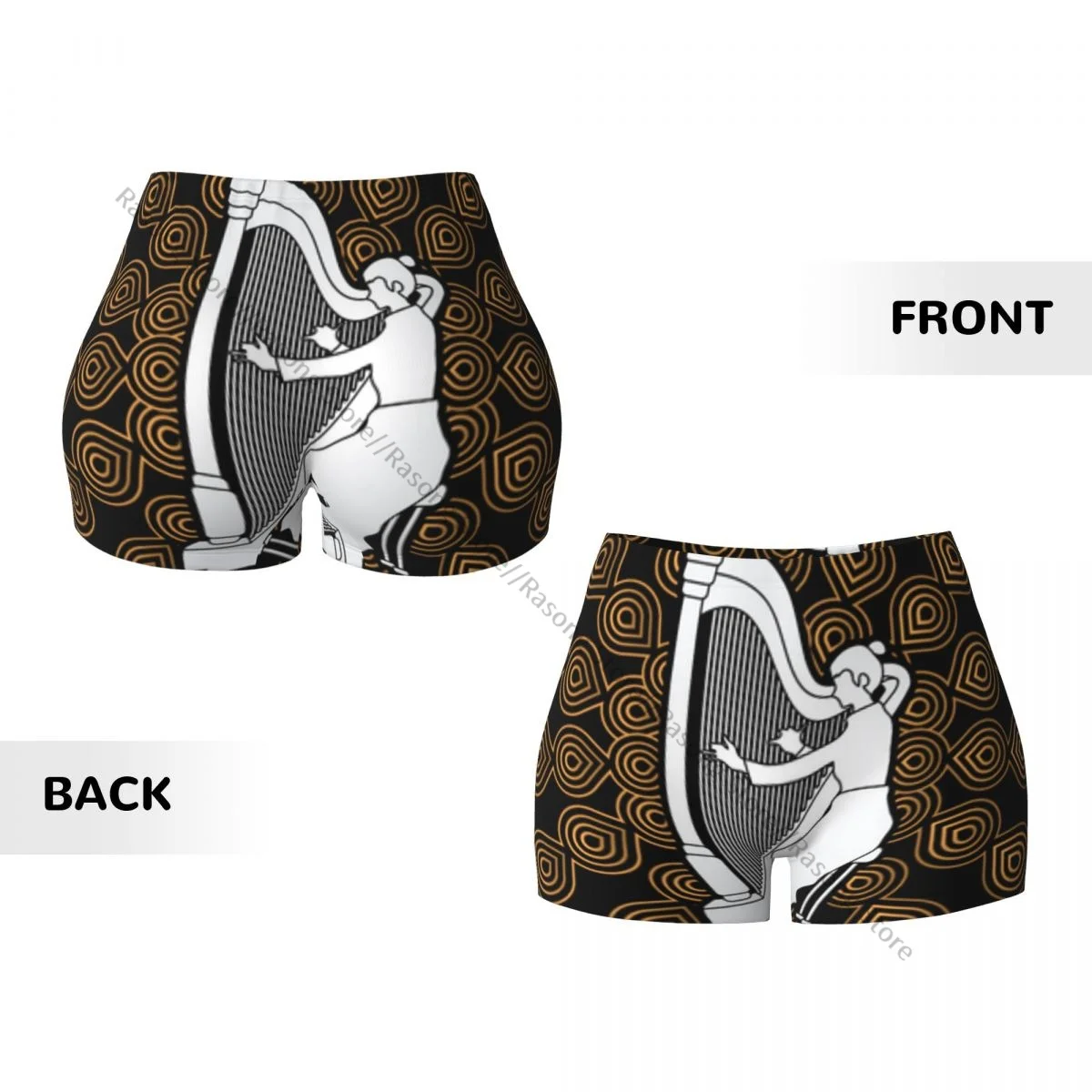 Shorts de yoga harpa jogador feminino motociclista apertado elástico treino esportes leggings roupas esportivas