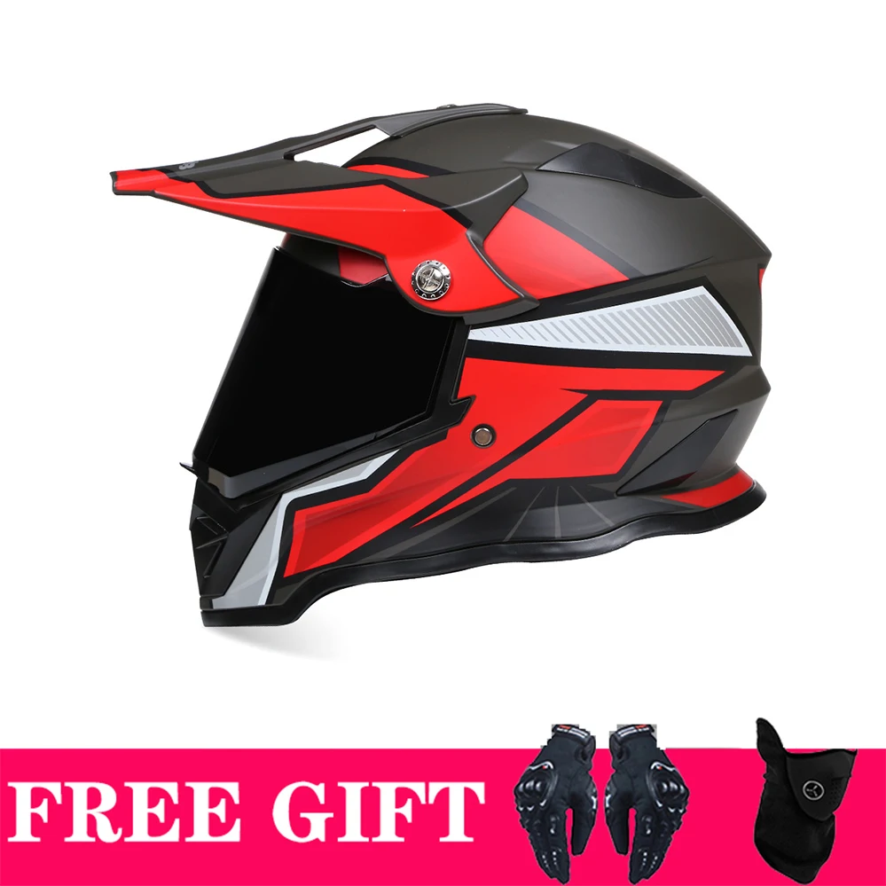 

Men Women Full Face Off-Road Racing Bike Motorcycle Helmets ECE DOT Approved Downhill ATV AM DH Cross Capacetes Motocross Casco