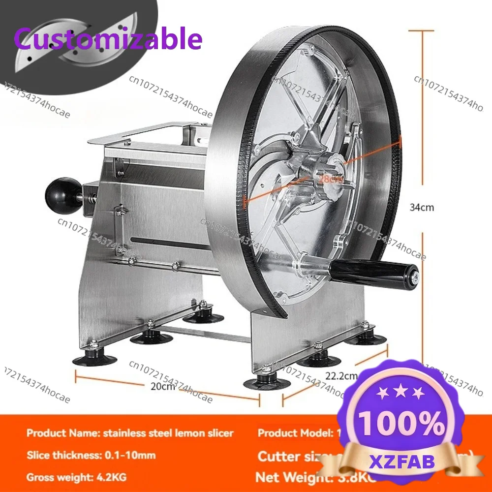 Factory Direct 2026 Top Nuovo Affettatrice Manuale in Acciaio Inossidabile con Spessore Regolabile, Attrezzatura da Cucina Resis
