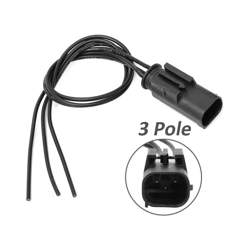 1PC For BMW GPS Repair Connector 3 Pole Power Lead GPS Harness 30cm Motorcycle New Parts 611656 8330 0413585