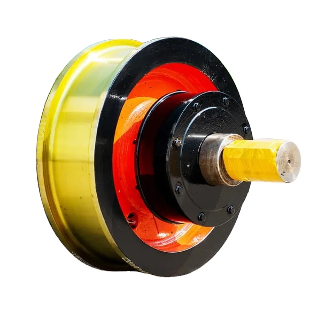 20t End Beam Wheels Overhead Crane Driving Wheel Heavy Duty Crane Wheel with High-Quality Steel