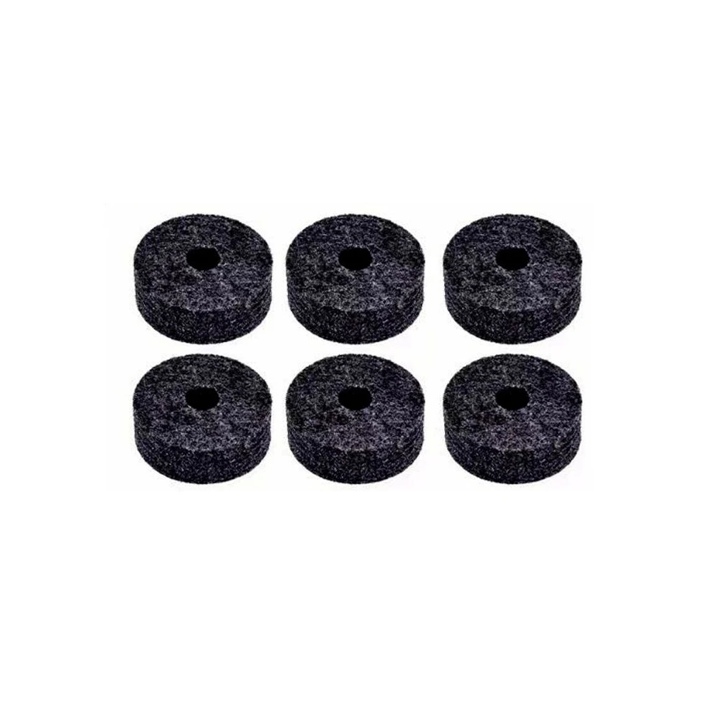 Drum cymbals, felt pads, protective cotton pads, sponge pads, sleeves, cymbal holders, dividers, shock absorbers, accessories
